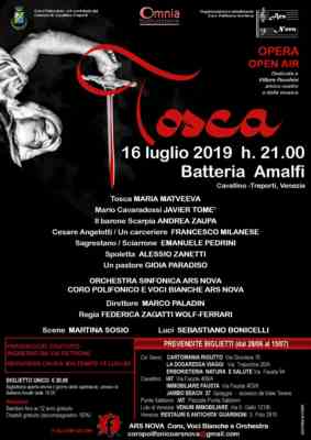 Tosca - opera lirica alla batteria amalfi
